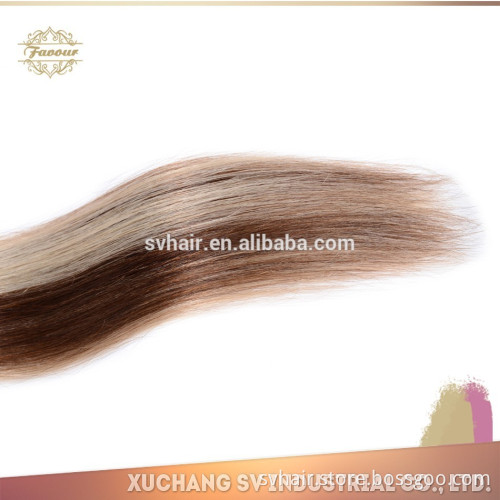 high quality 4CM wide 2.5gram P-color light color No Shine no shedding super tape human remy hair extension